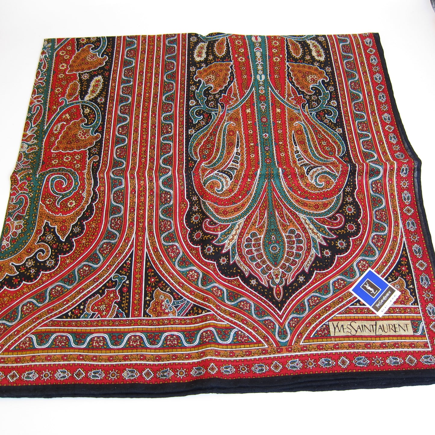 Yves Saint Laurent Vintage Unused Handkerchief