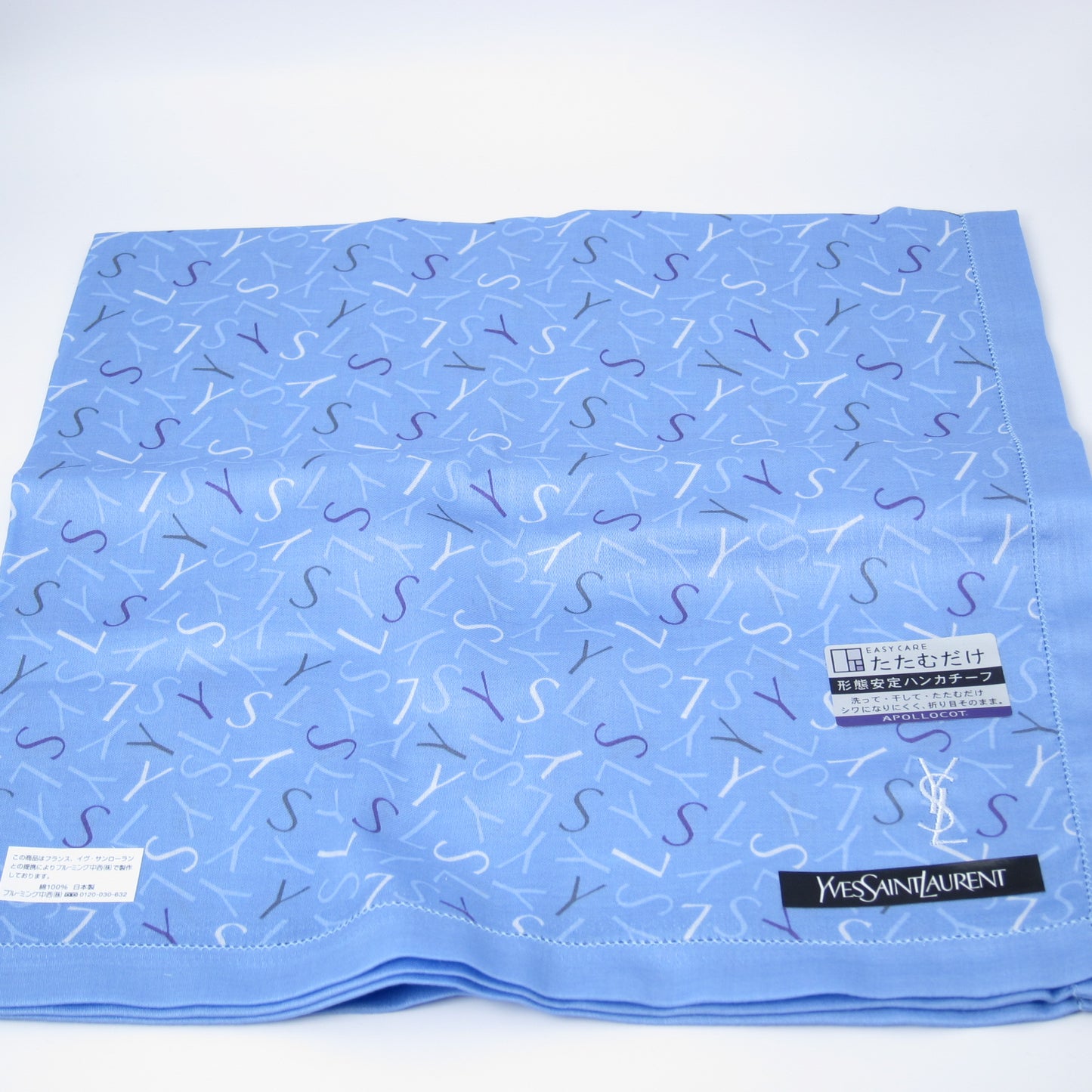 Yves Saint Laurent Vintage Unused Handkerchief