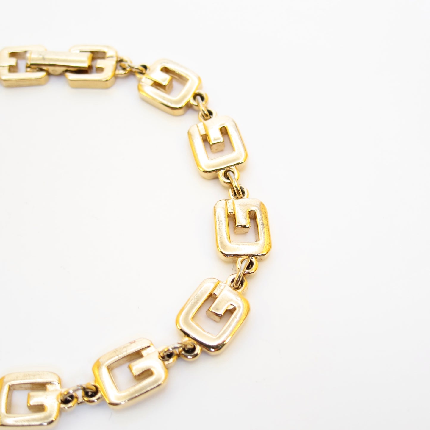 Givenchy Vintage G Logo Golden Bracelet