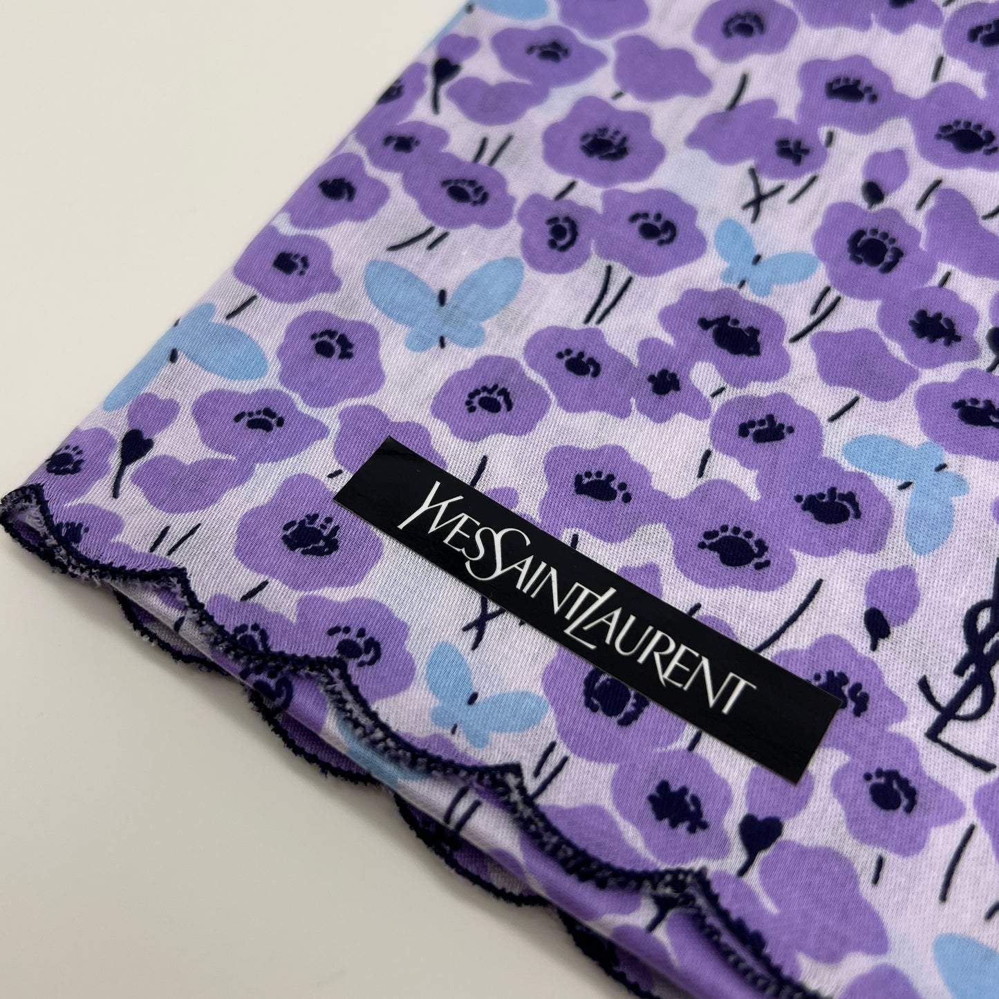 Yves Saint Laurent 復古未使用手帕