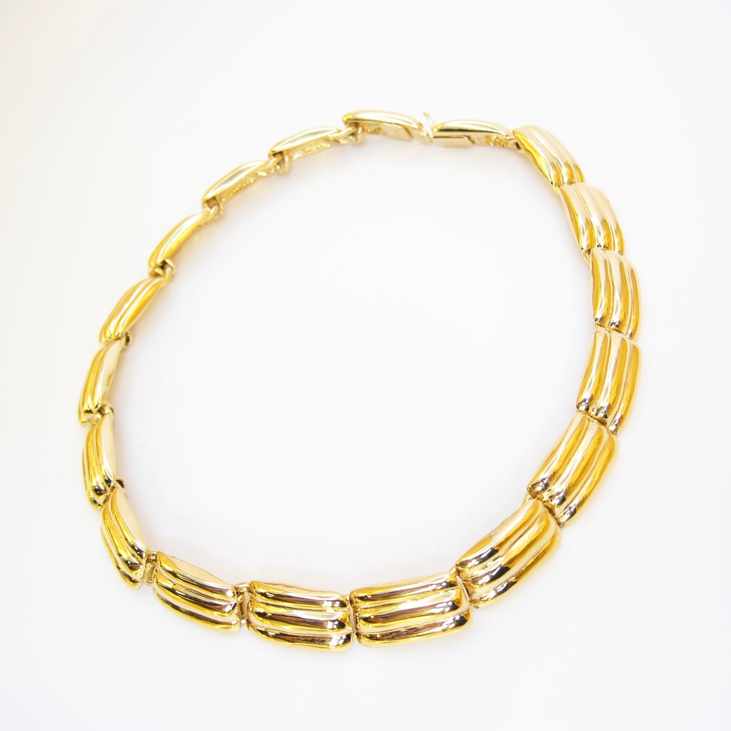Yves Saint Laurent Vintage Stylish Golden Necklace