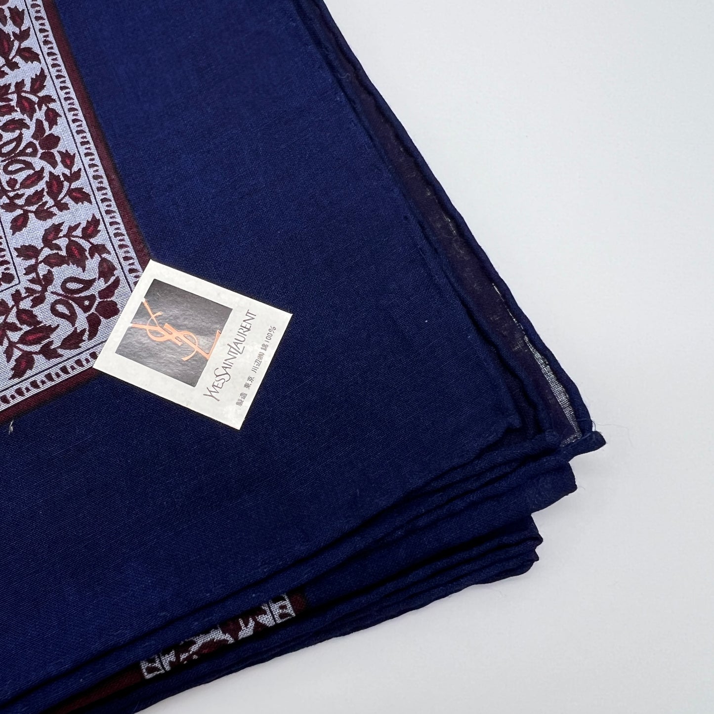 Yves Saint Laurent Vintage Unused Handkerchief