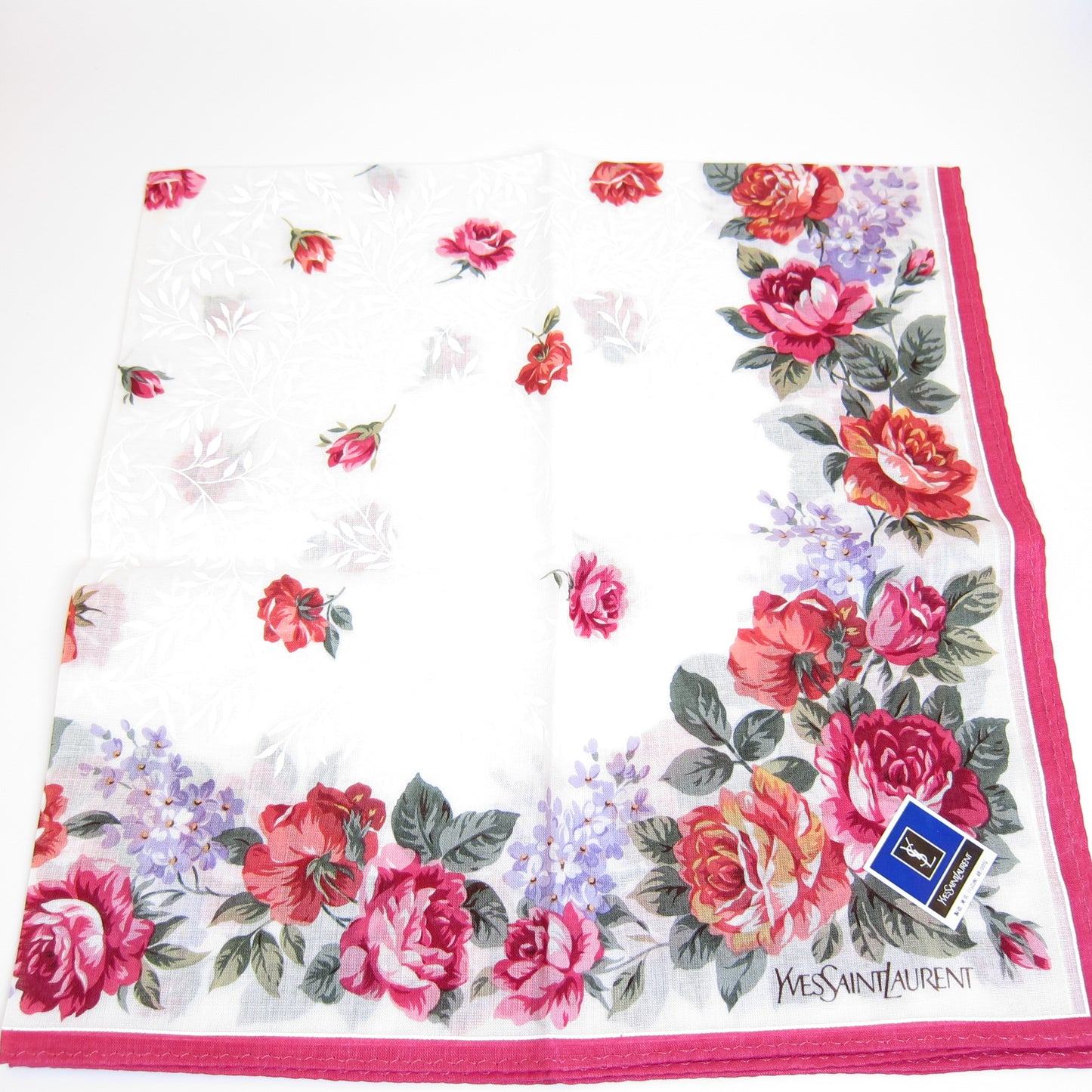 Yves Saint Laurent Vintage Unused Handkerchief