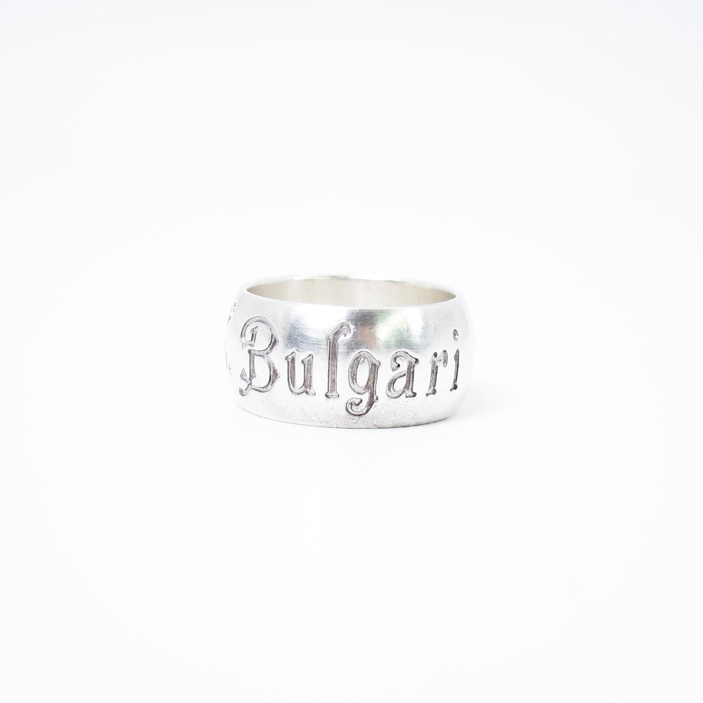 Bvlgari Vintage Save The Children 925 Silver Ring #53