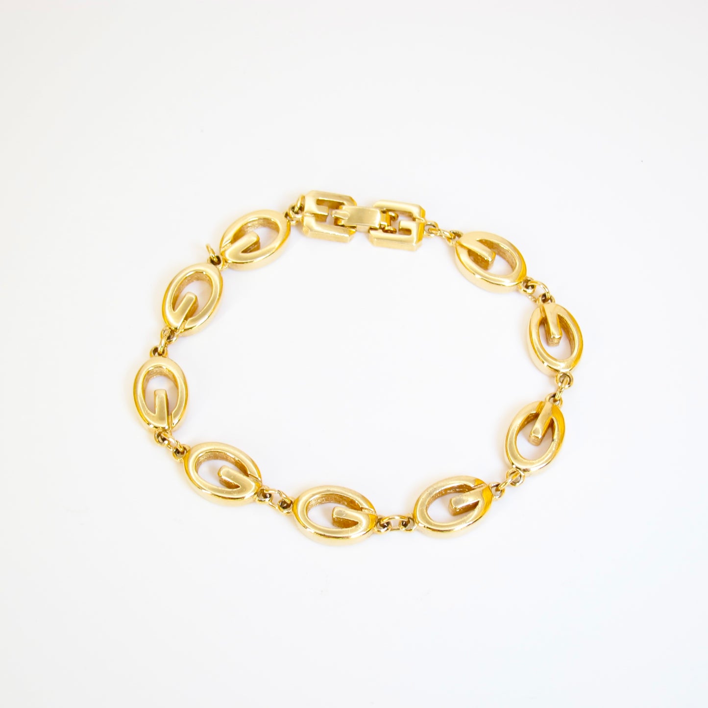 Givenchy Vintage G Logo Golden Bracelet