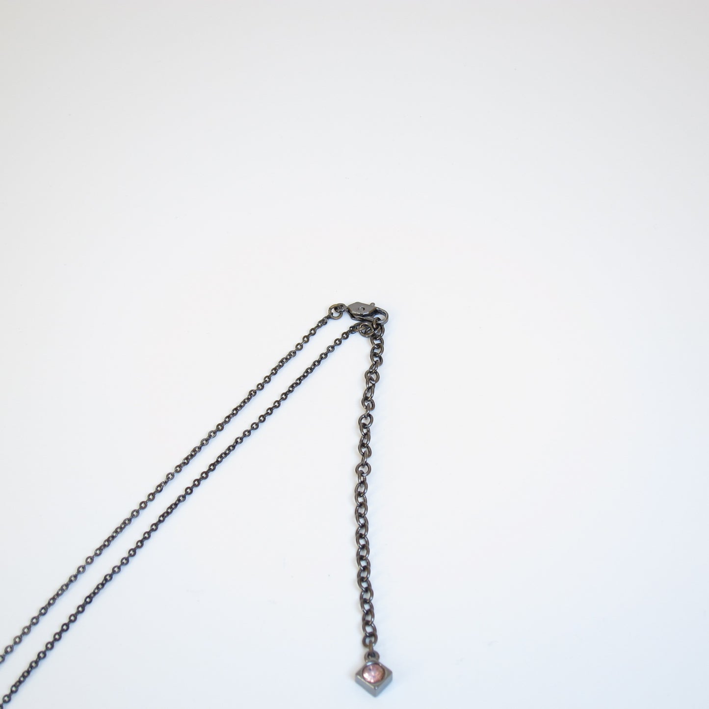 Givenchy Vintage Multi Color Stone Space Grey Necklace