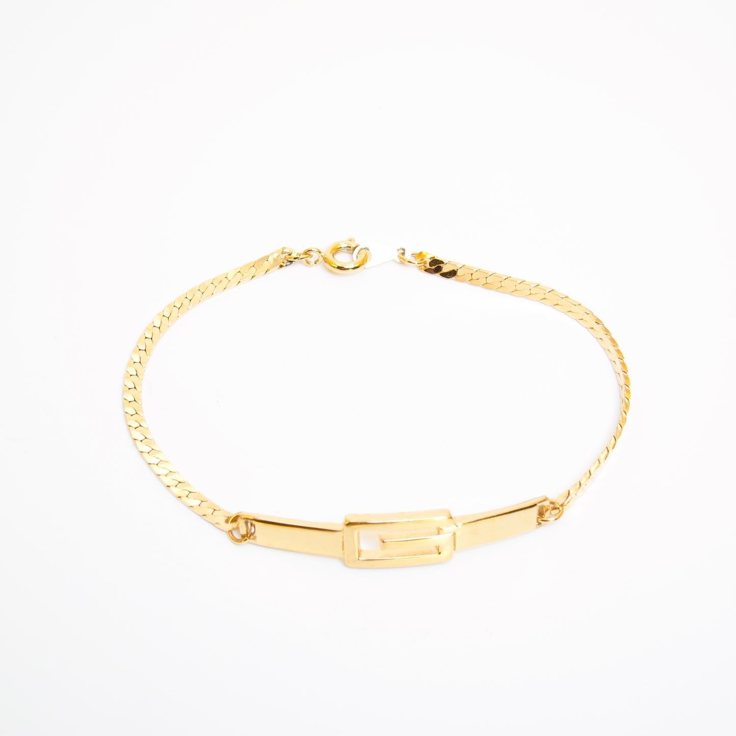 Givenchy Vintage G Logo Golden Bracelet