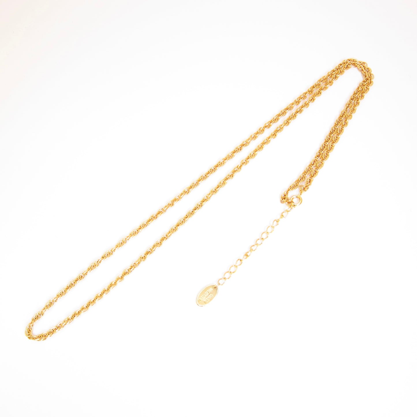 Gianni Valentino Vintage Stylish Golden Long Necklace