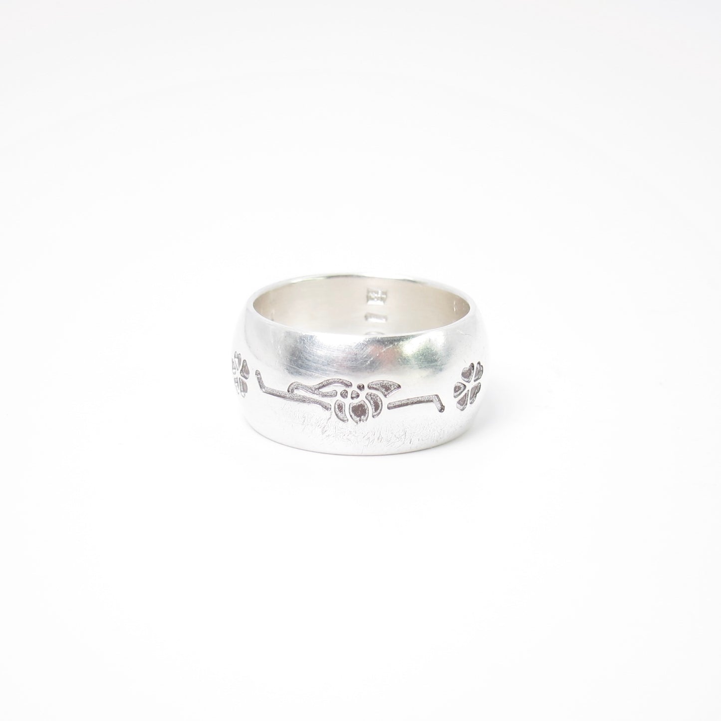 Bvlgari Vintage Save The Children 925 Silver Ring #53