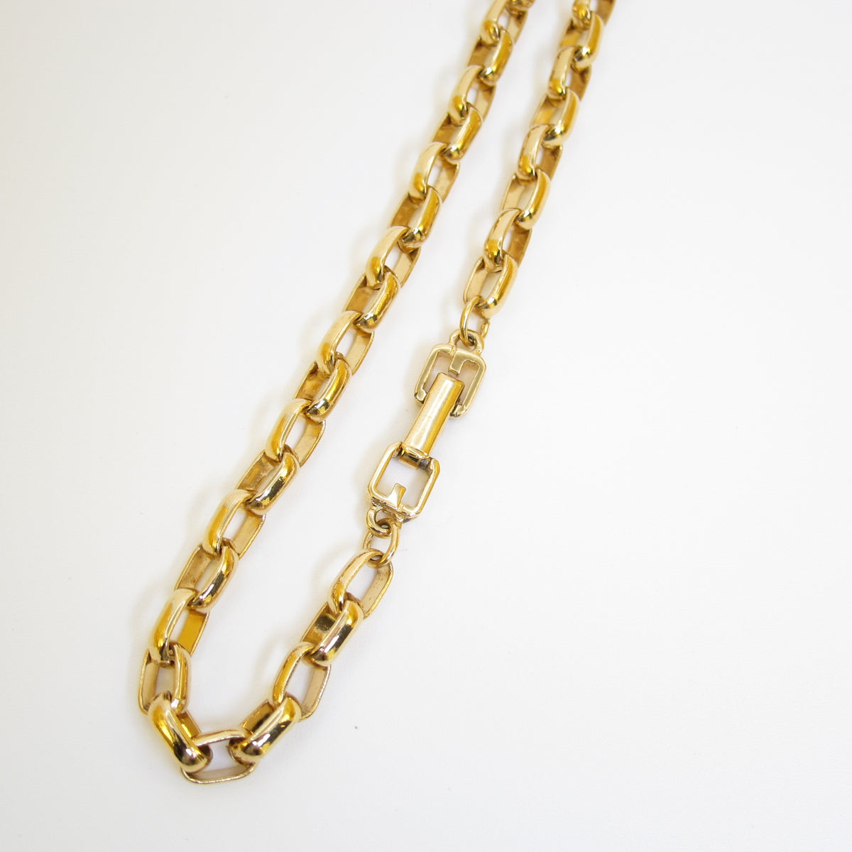 Givenchy Vintage Gold-Tone Long Chain Necklace