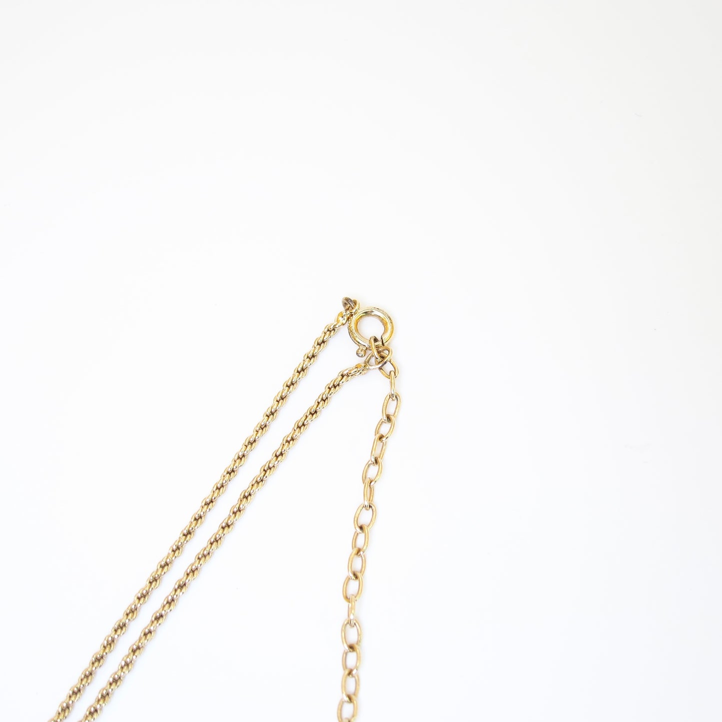 Christian Dior Vintage CD Logo Golden Necklace