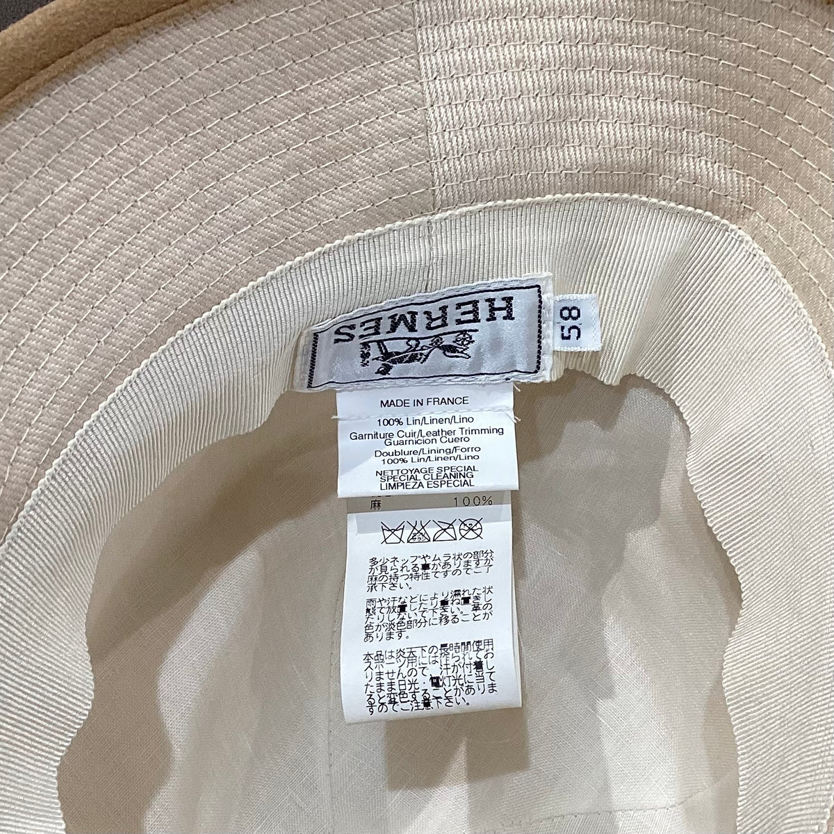 Hermes Vintage Fisherman Hat
