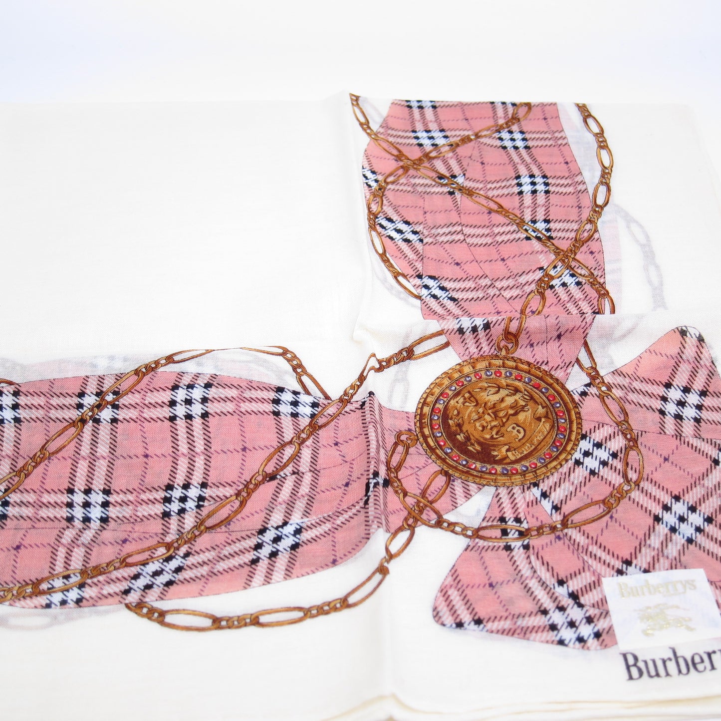 Burberry Vintage Unused Handkerchief