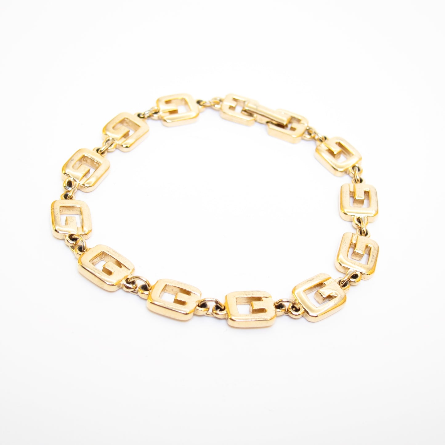 Givenchy Vintage G Logo Golden Bracelet