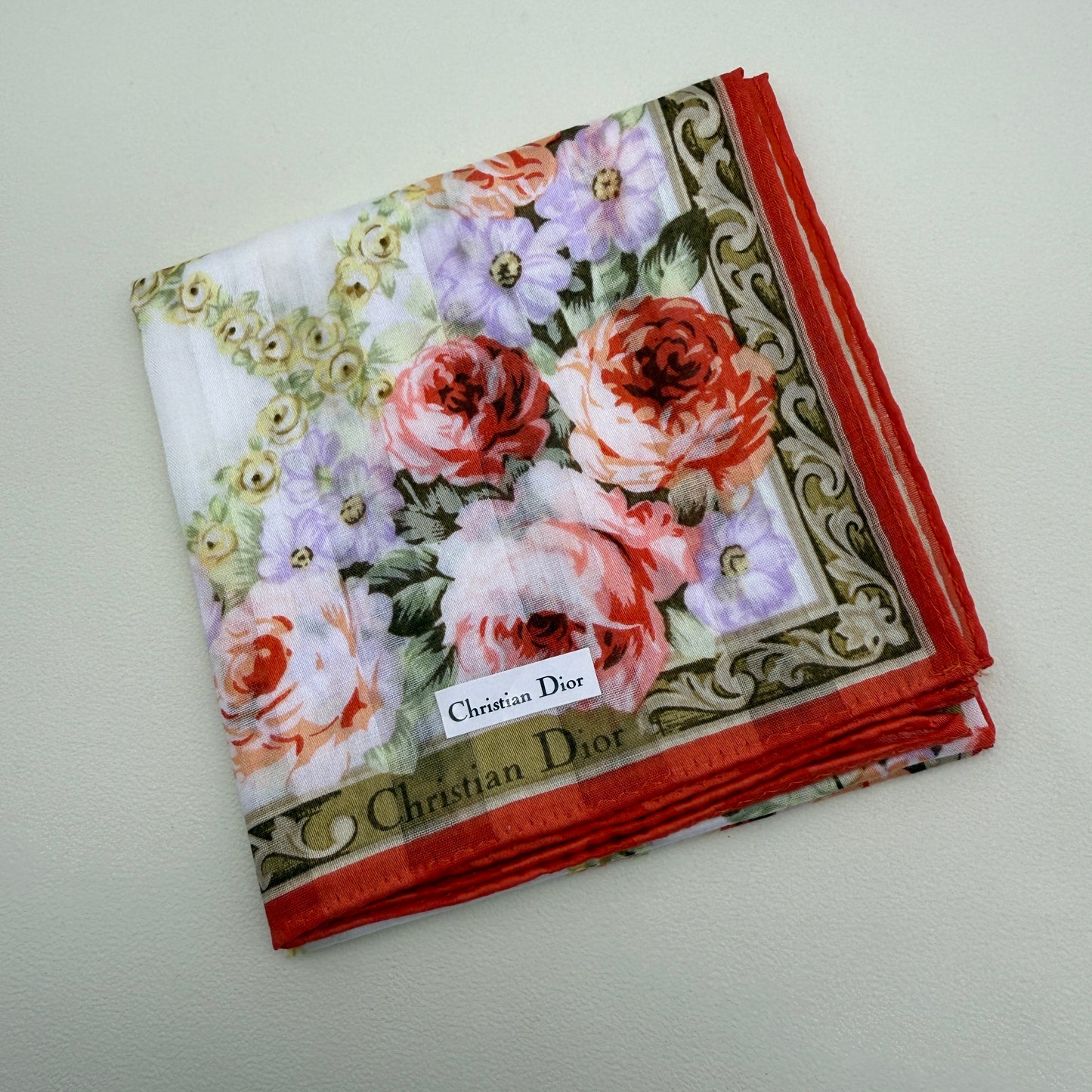 Christian Dior Vintage Unused Handkerchief