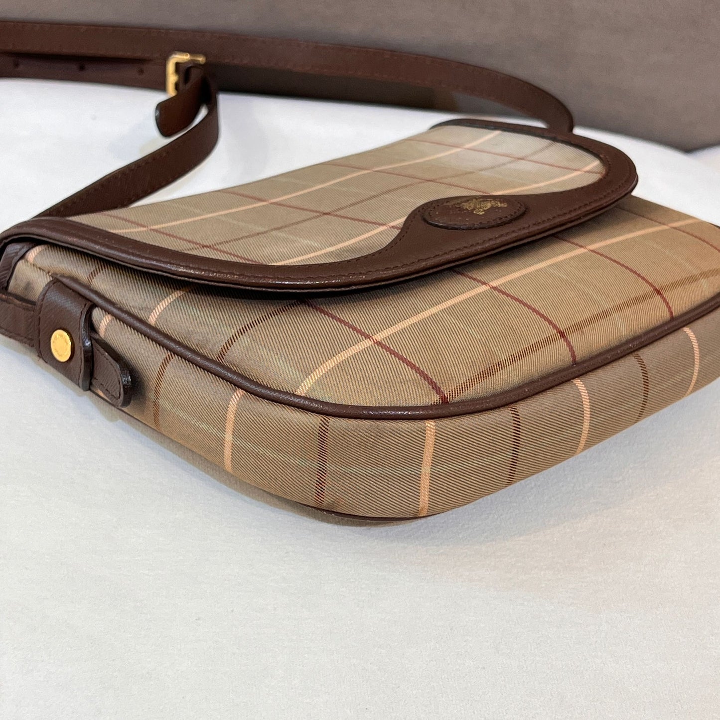 Burberry Vintage Nova Check Shoulder Bag