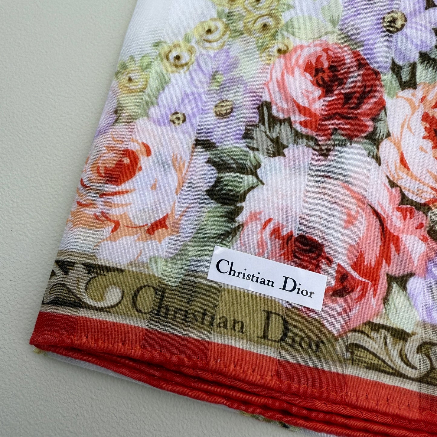 Christian Dior Vintage Unused Handkerchief