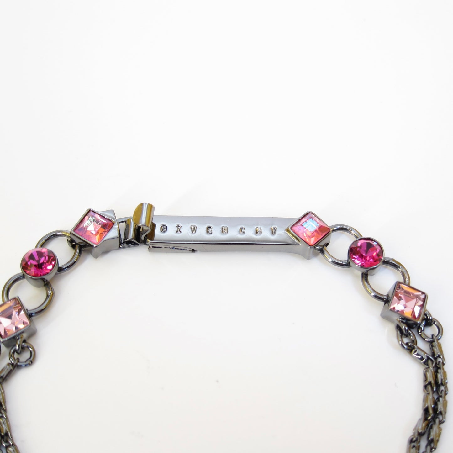 Givenchy Vintage Mulit Color Stone Space Grey Bracelet