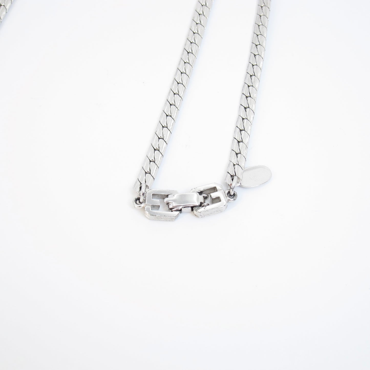 Givenchy Vintage Stylish Silver Necklace