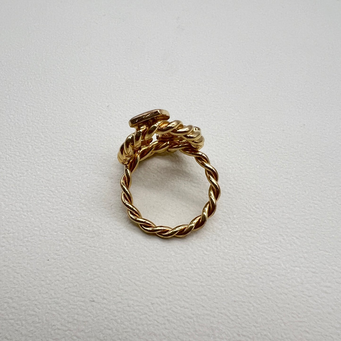 Louis Vuitton Vintage Multi Color Berg Sweet Monogram Golden Ring #12
