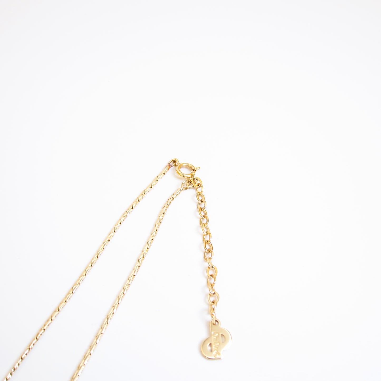 Christian Dior Vintage Pearl and Rhinestone Golden Necklace