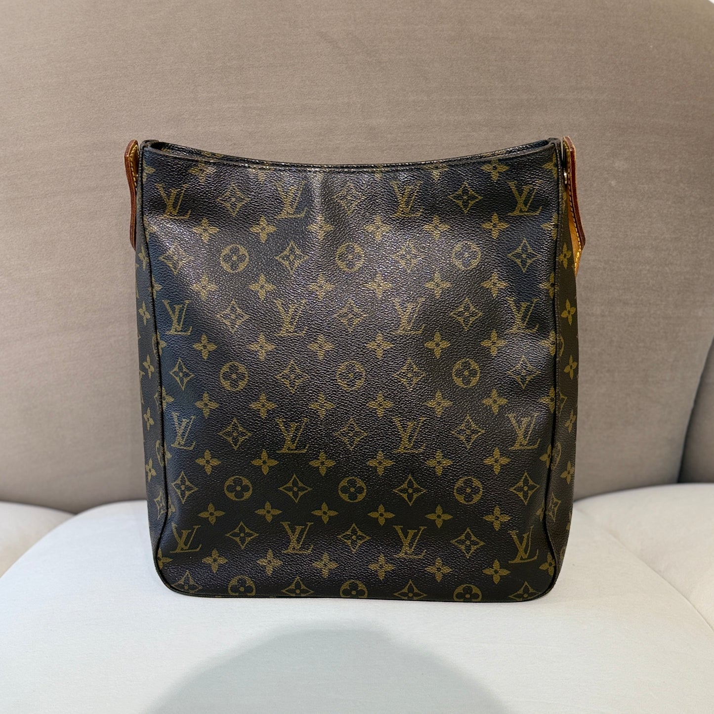 Louis Vuitton Classic Monogram Looping Gm Shoulder Bag