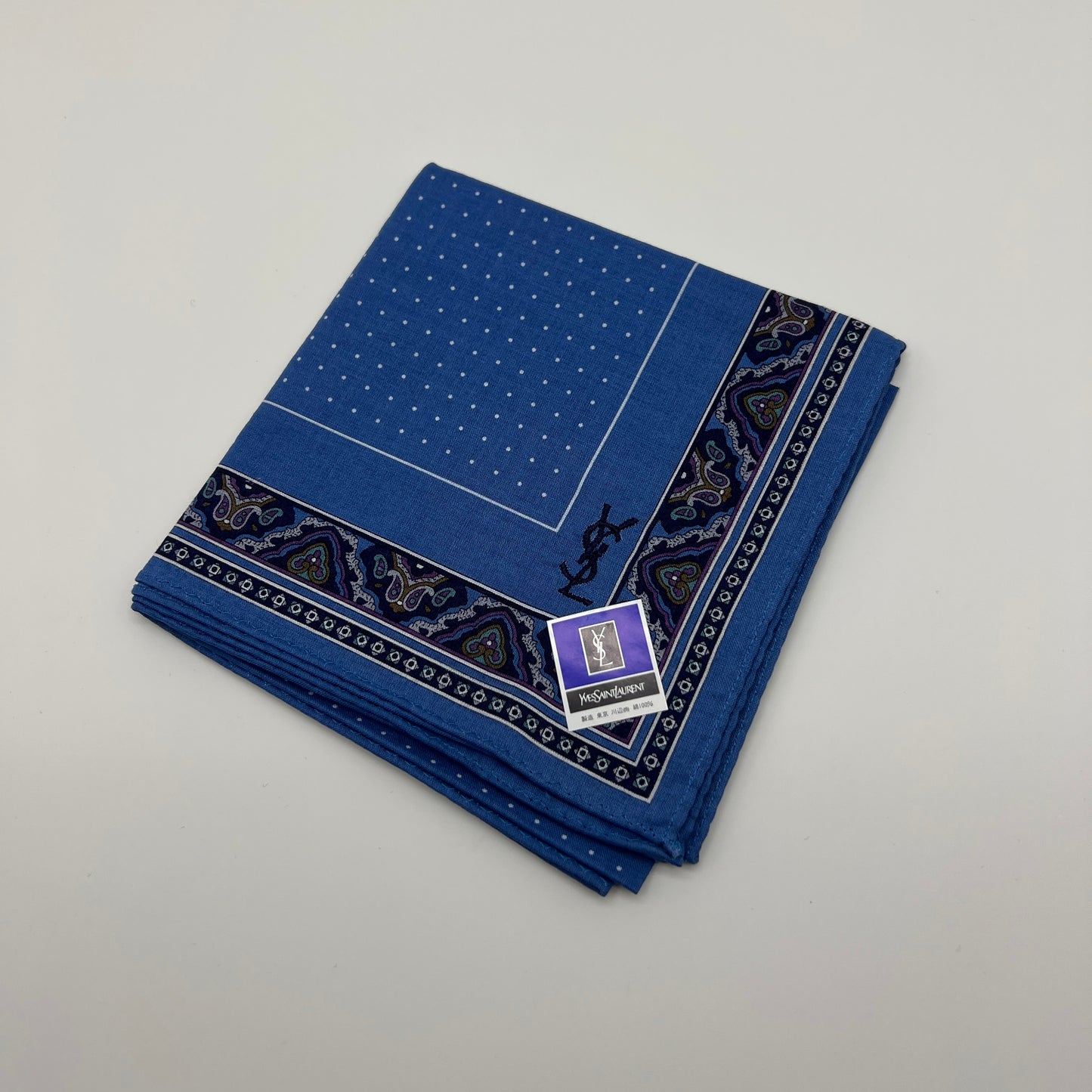 Yves Saint Laurent Vintage Unused Handkerchief