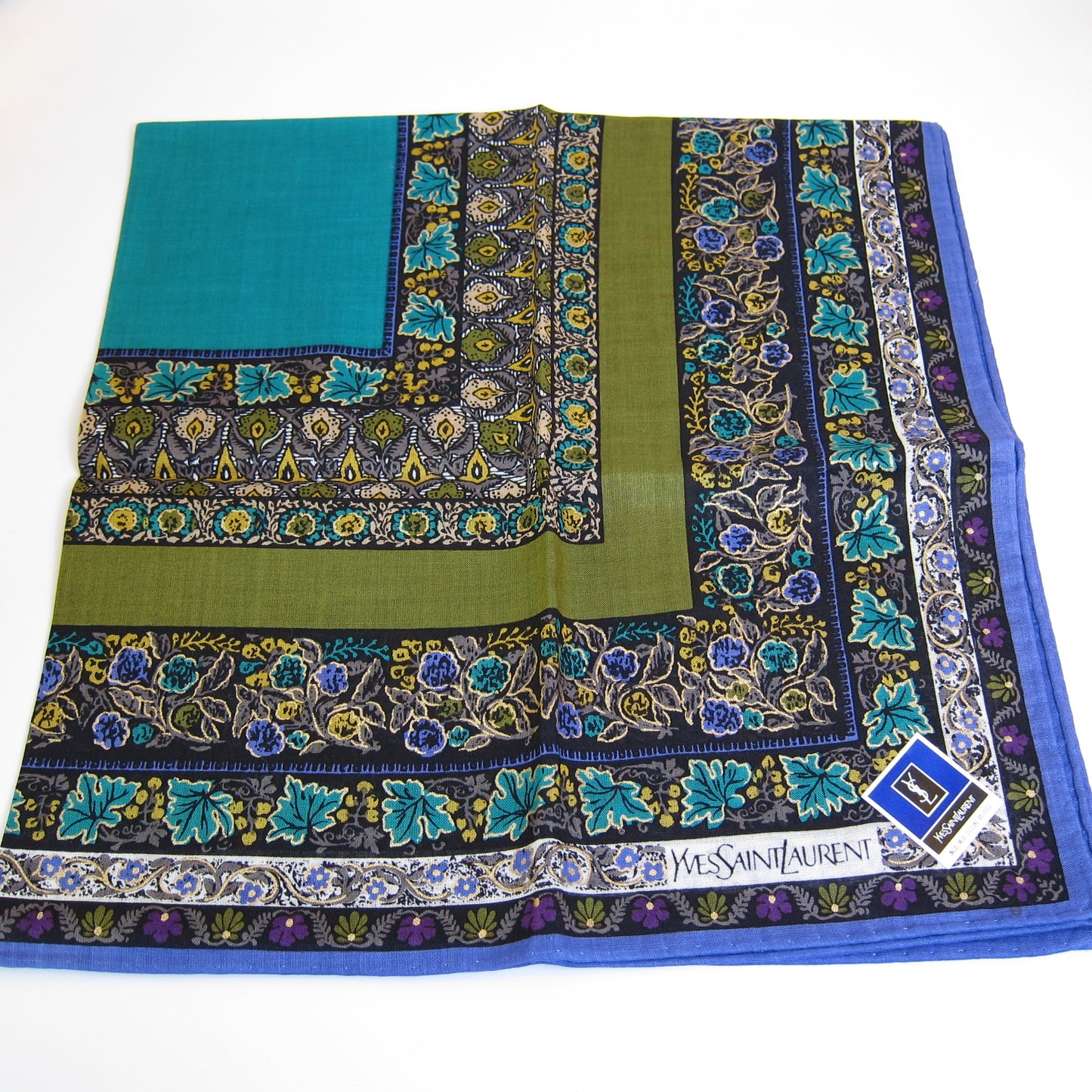 Yves Saint Laurent Vintage Unused Handkerchief