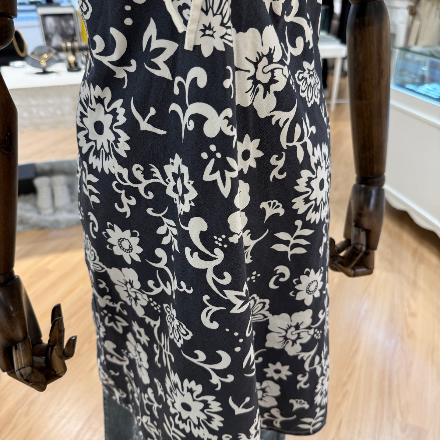 Michael Kors Vintage Floral Cotton Dress