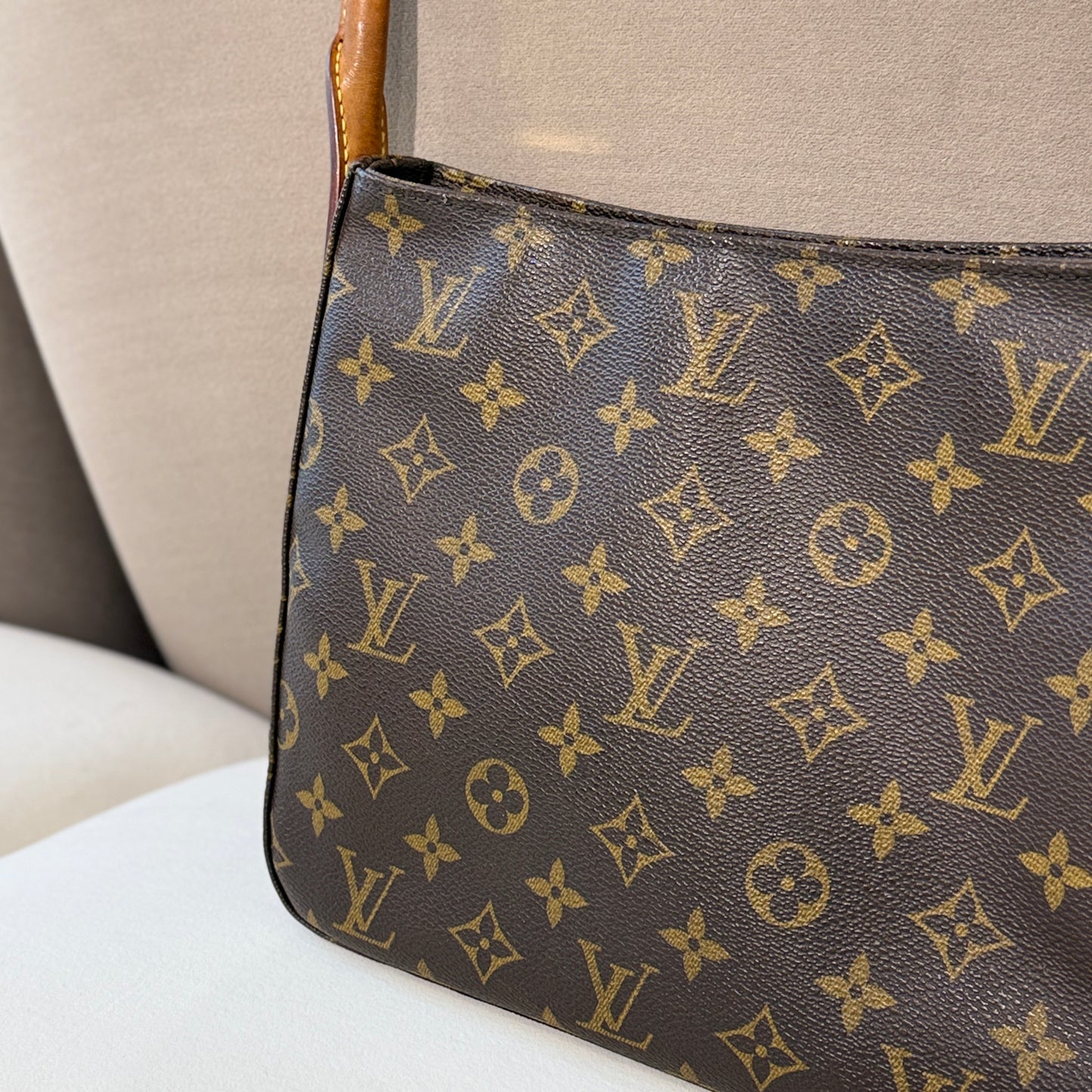 Louis Vuitton Vintage Classic Monogram Mini Looping Bag