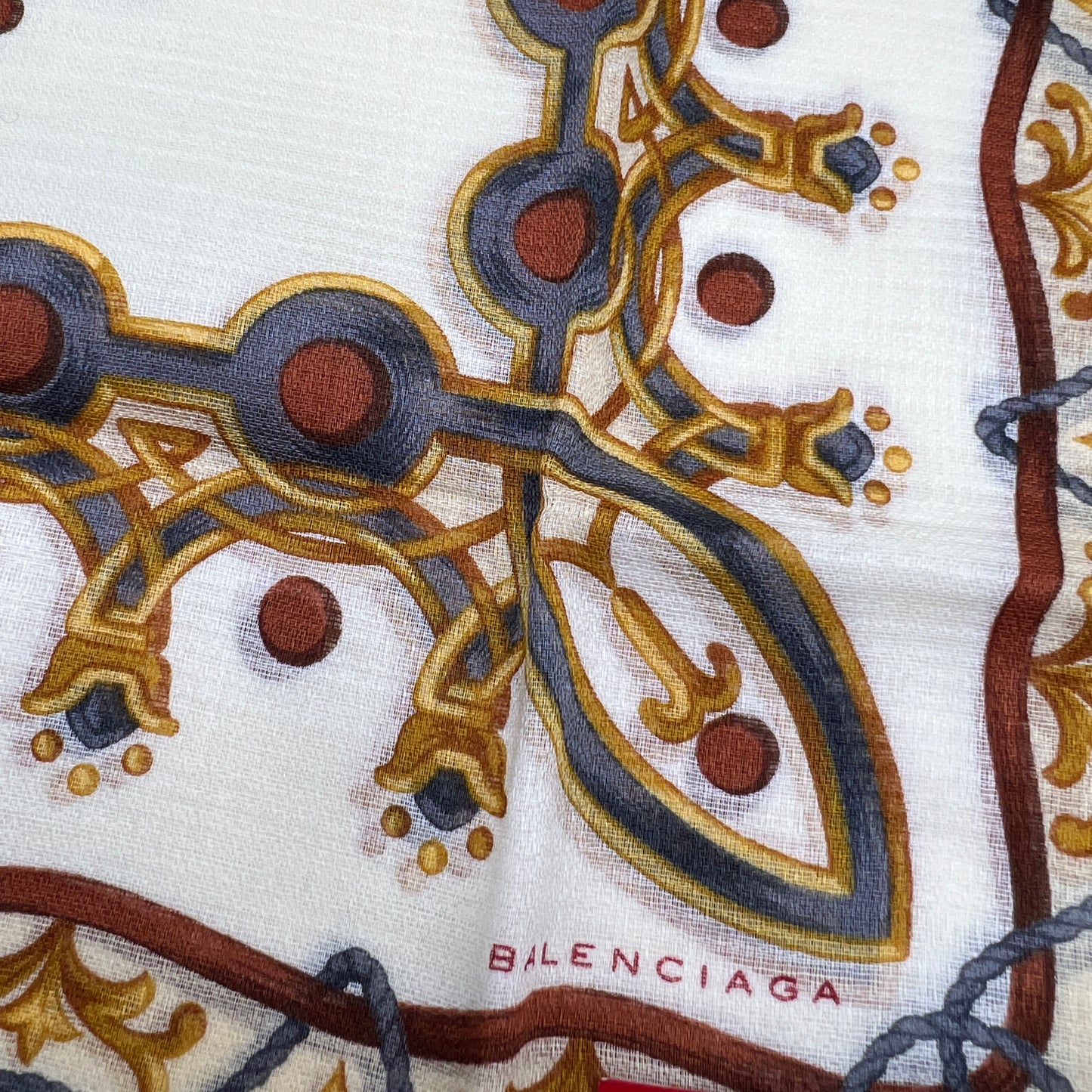 Balenciaga Vintage Unused Handkerchief