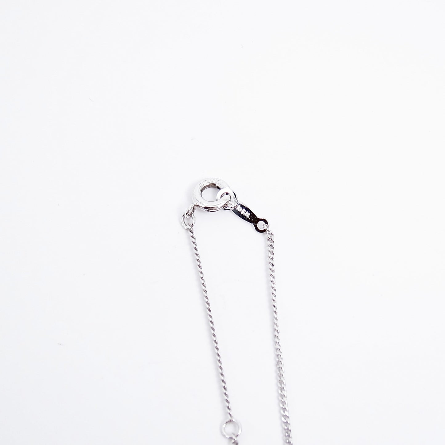 Mikimoto Vintage Akoya Pearl in Heart Silver Necklace