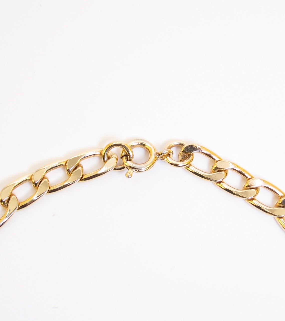 Christian Dior Vintage CD Logo Golden Chain Bracelet