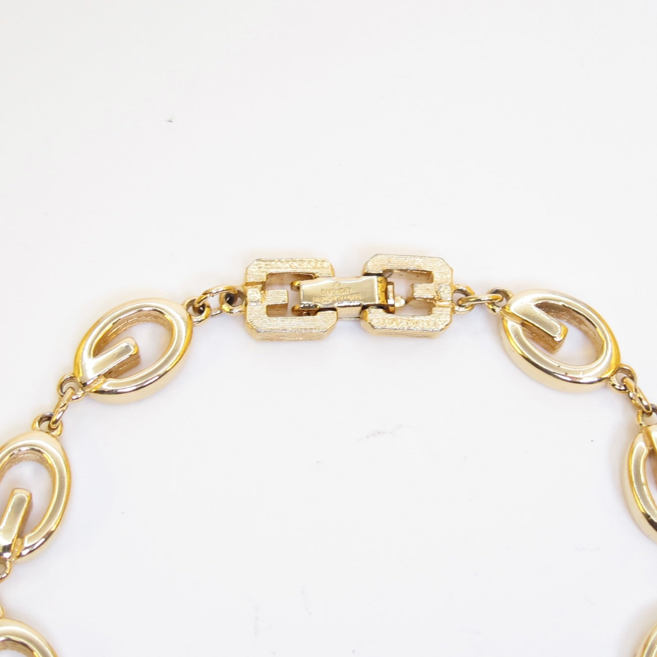 Givenchy Vintage G Logo Golden Bracelet