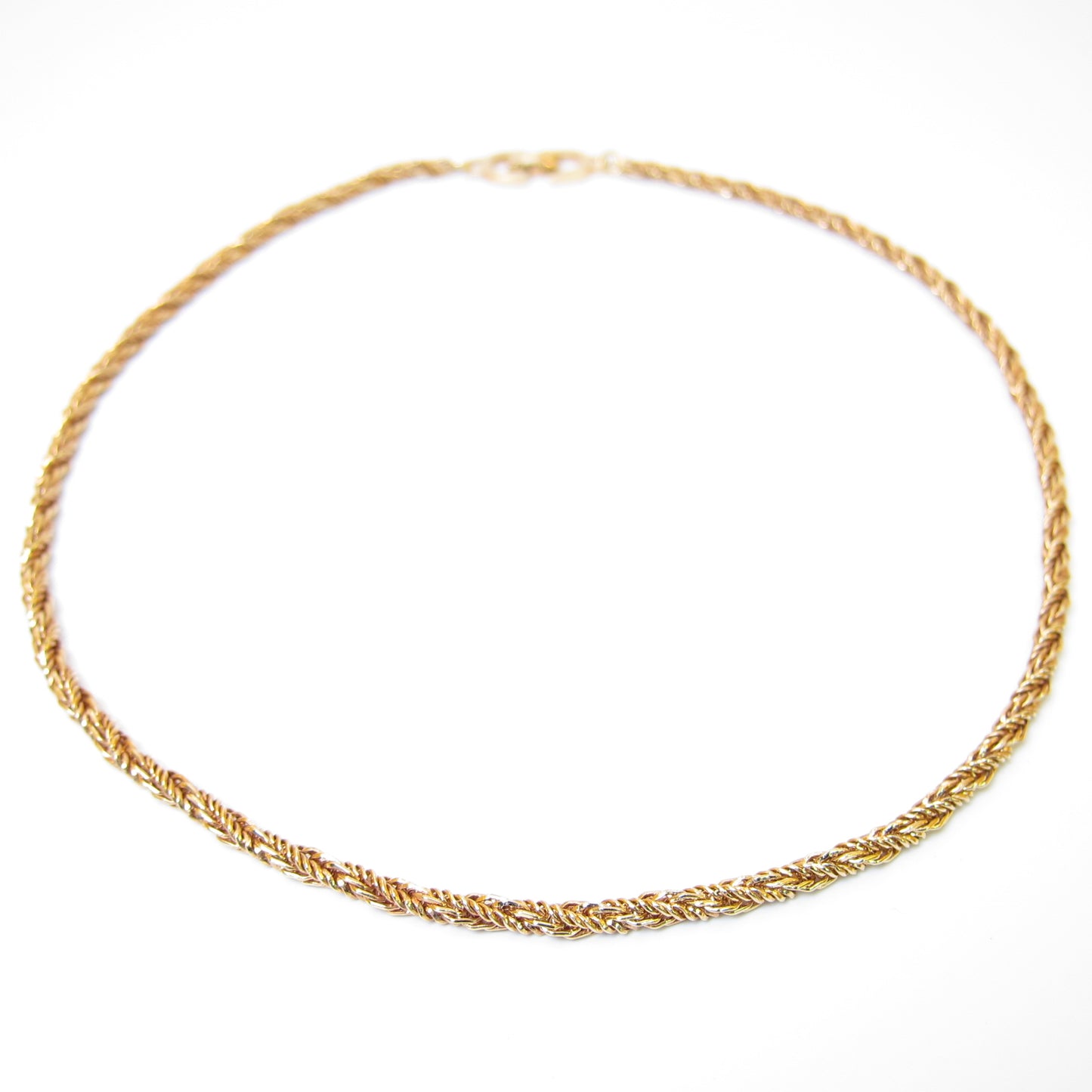 Christian Dior Vintage Stylish Golden Necklace