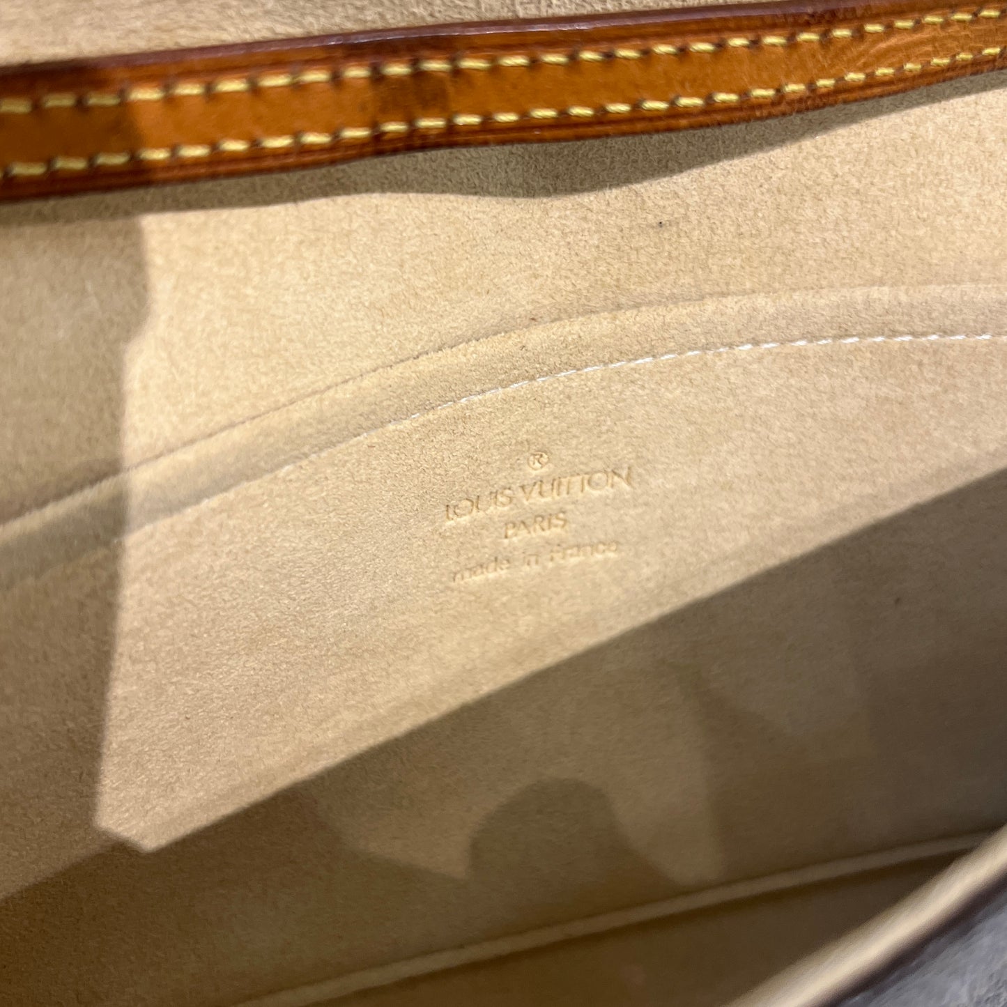 Louis Vuitton Vintage Classic Monogram Canvas Pochette Twin Shoulder Bag