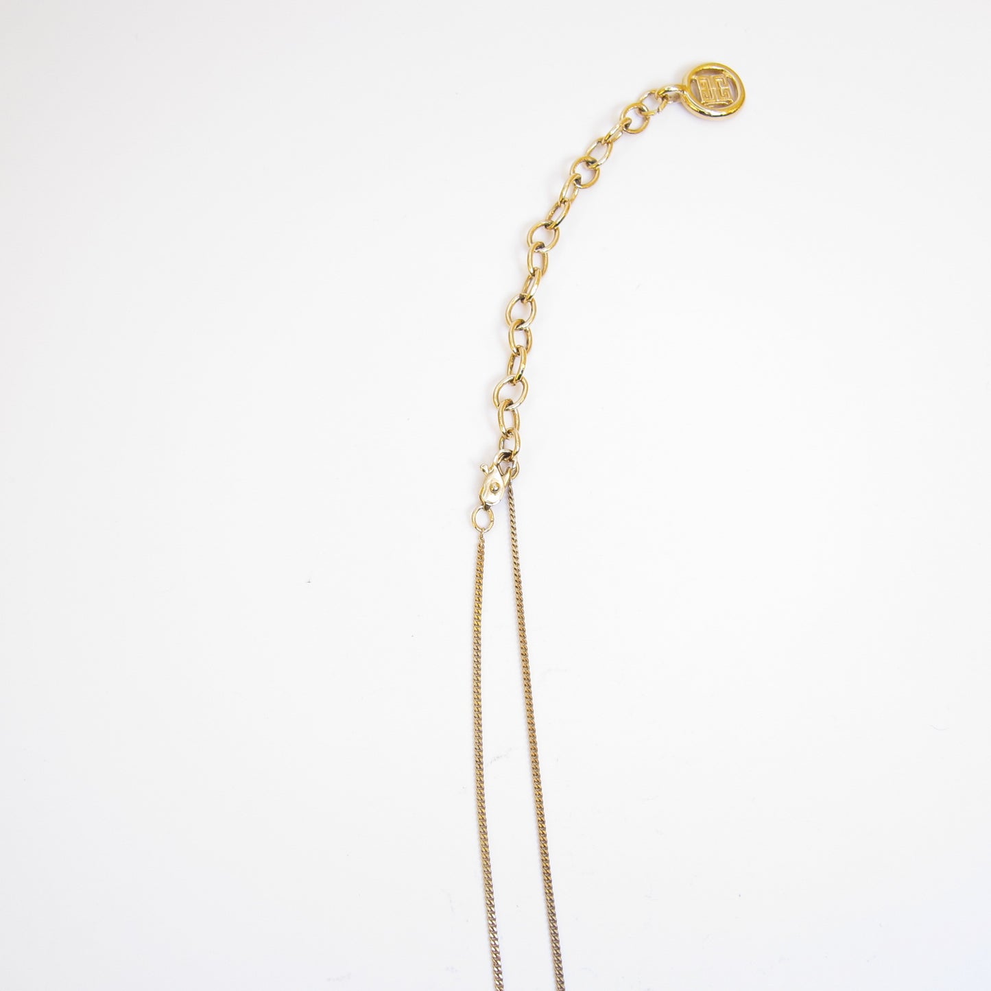 Givenchy Vintage 4G Logo and Pearl Golden Necklace