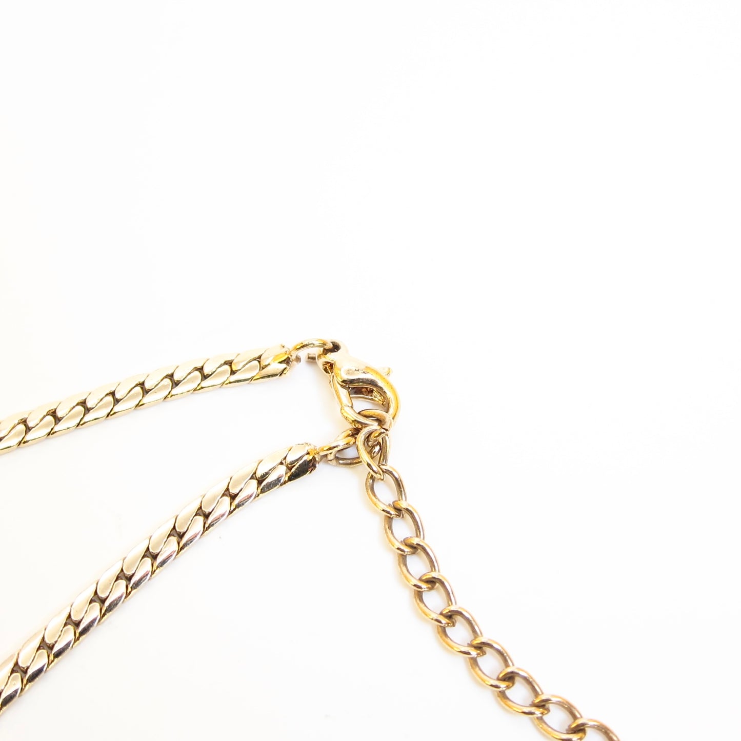 Christian Dior Vintage Pearl and Rhinestone Black and Golden Necklace