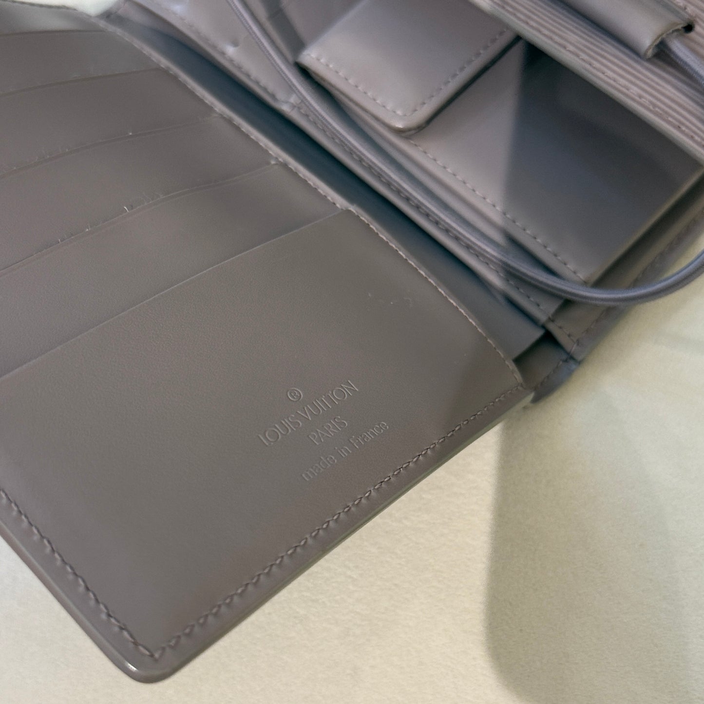 Louis Vuitton Lilac Epi Leather Tri-Fold Wallet