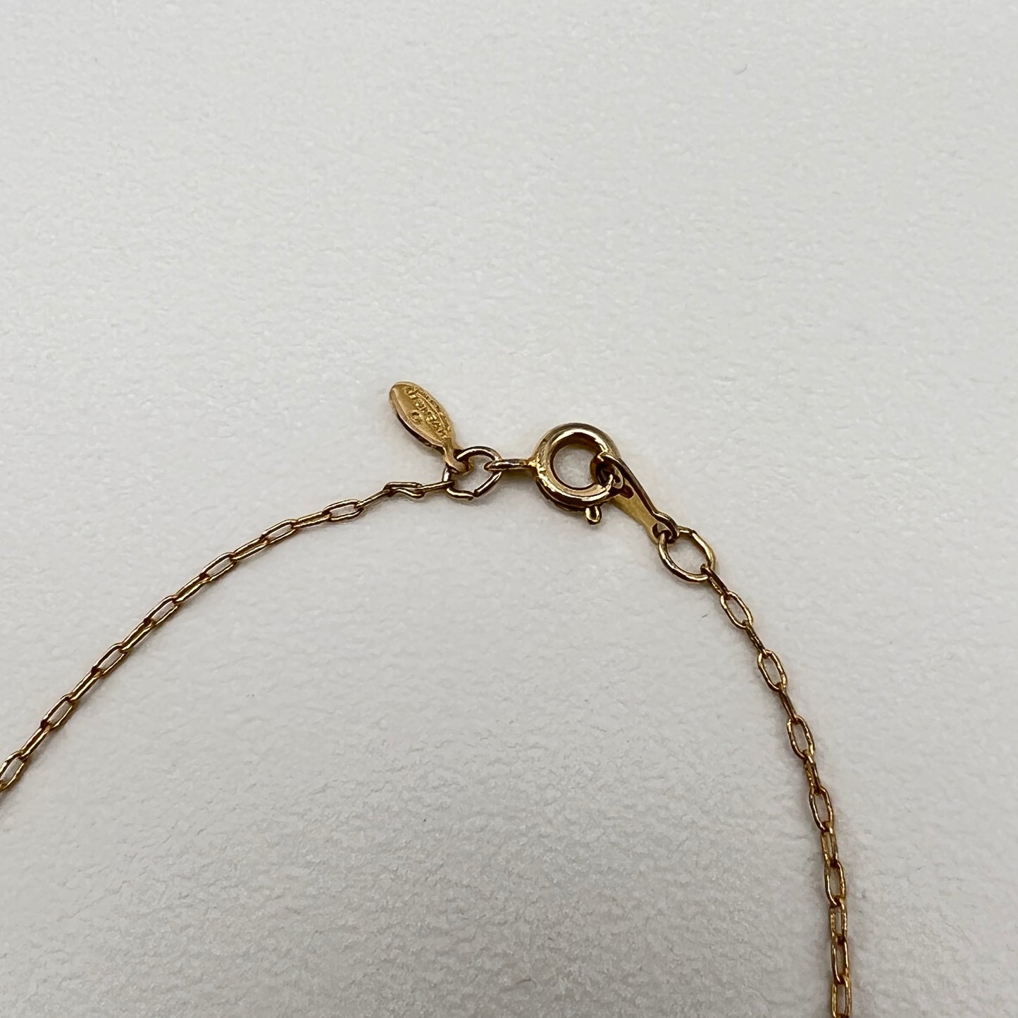 Givenchy Vintage GG Logo with Rhinestone Golden Necklace