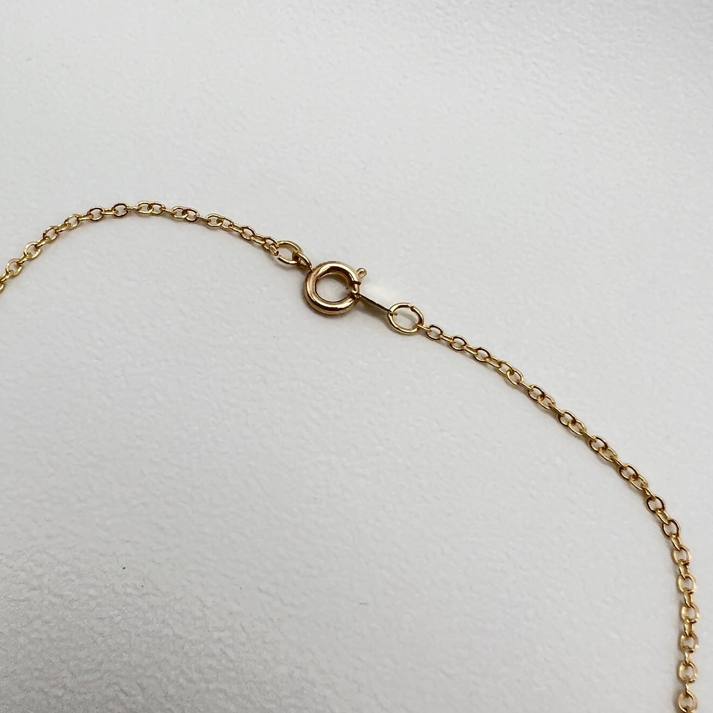 Yves Saint Laurent Vintage Y- Line Stylish Pendant Golden Necklace