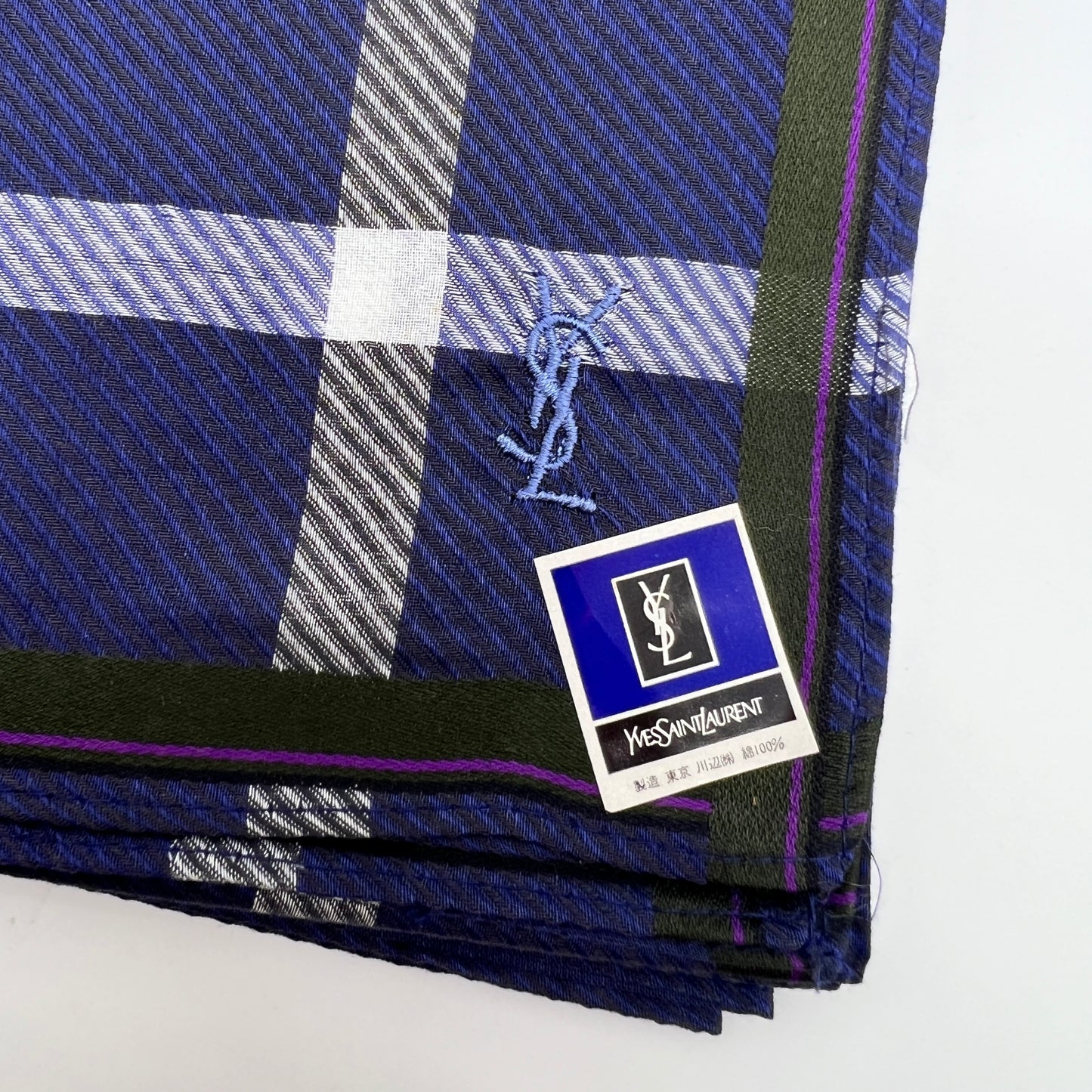 Yves Saint Laurent 復古未使用手帕