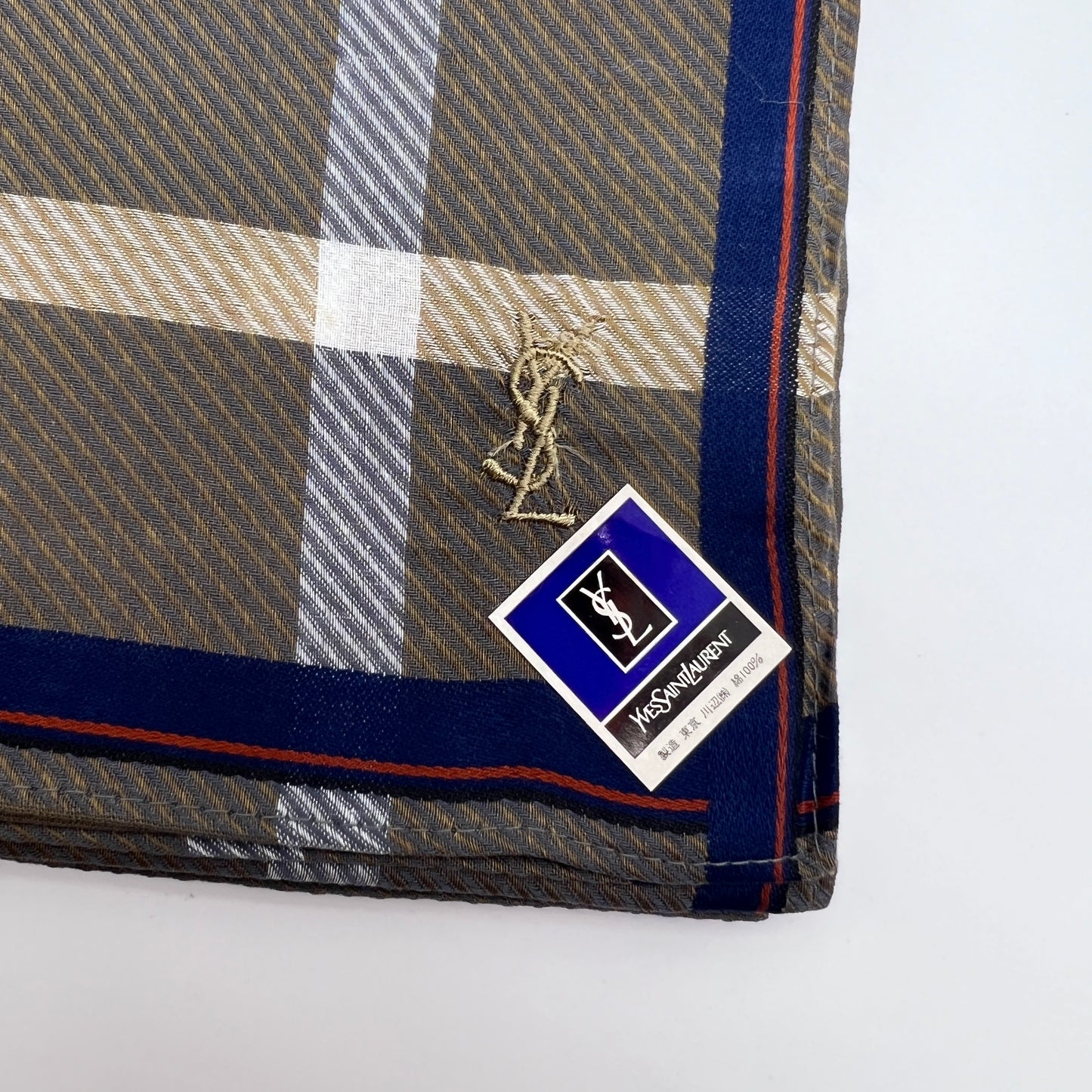 Yves Saint Laurent 復古未使用手帕