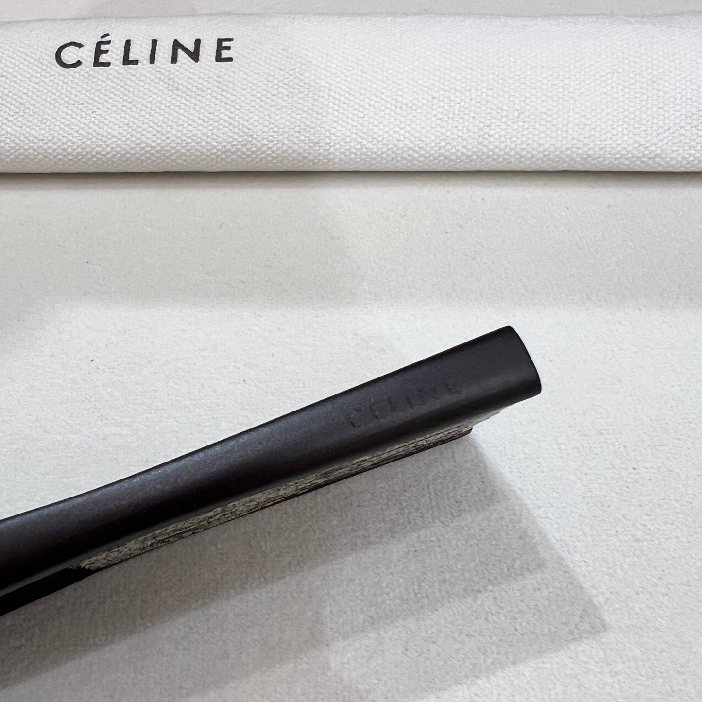 Celine 復古限量版折疊手扇