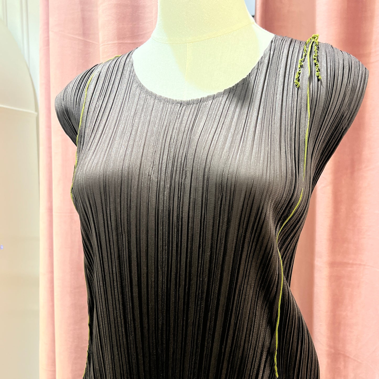 Issey Miyake Vintage Brown Color Dress