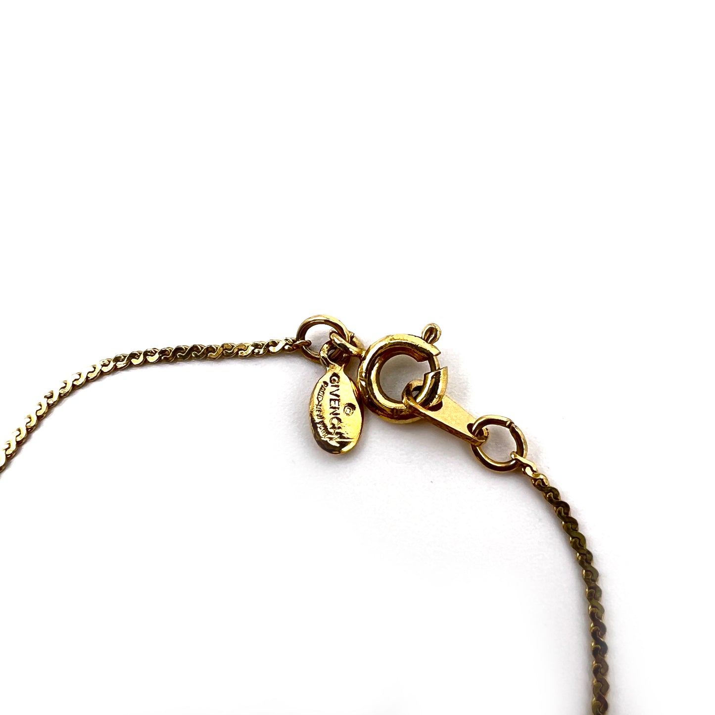 Givenchy Vintage G Logo Golden Necklace