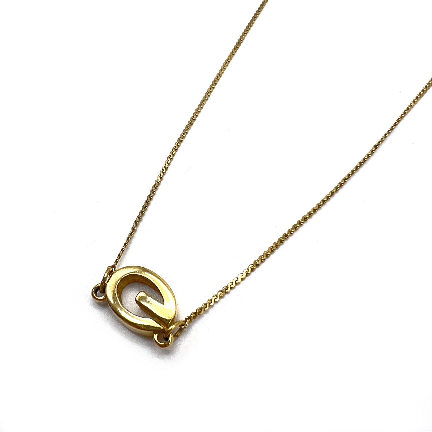 Givenchy Vintage G Logo Golden Necklace