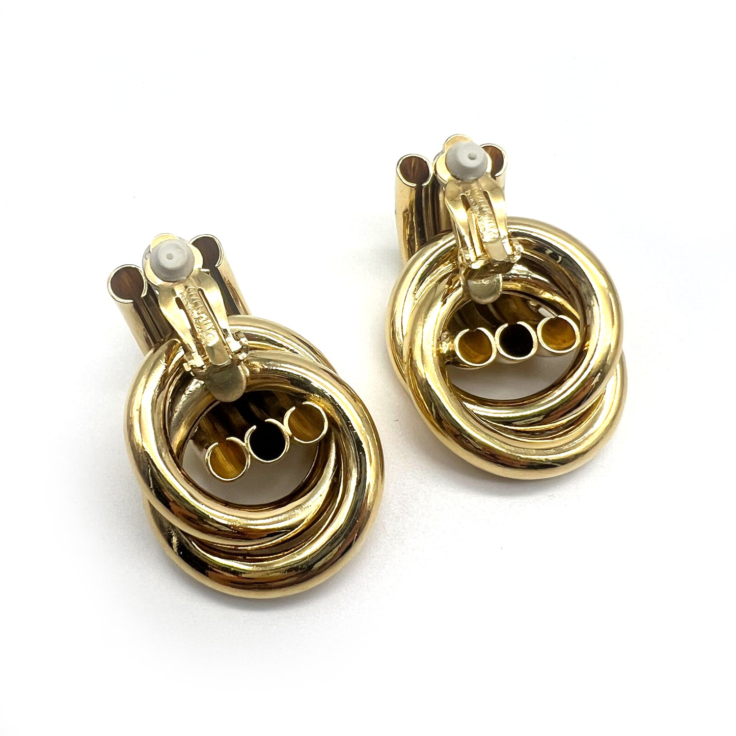 Givenchy Vintage Golden Clip-On Earrings