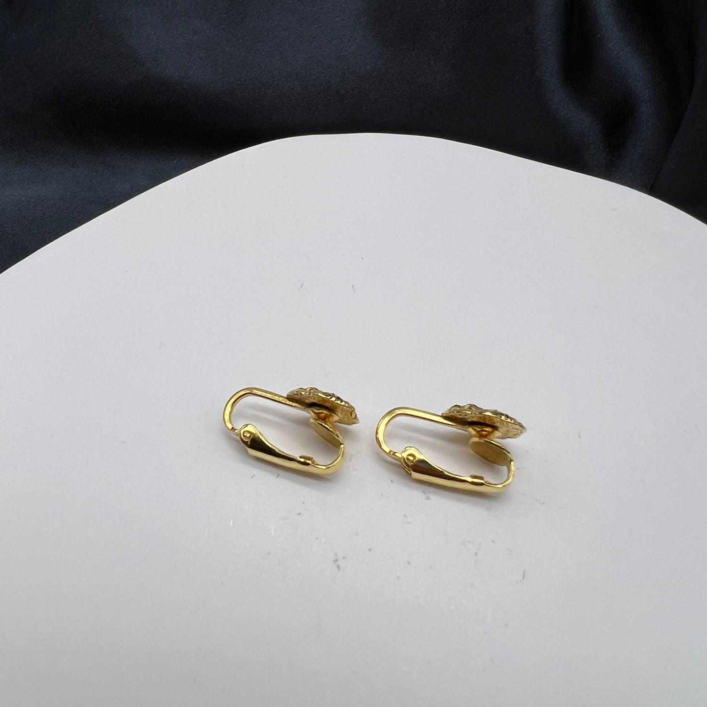 Chanel Lion Clip-On Earrings