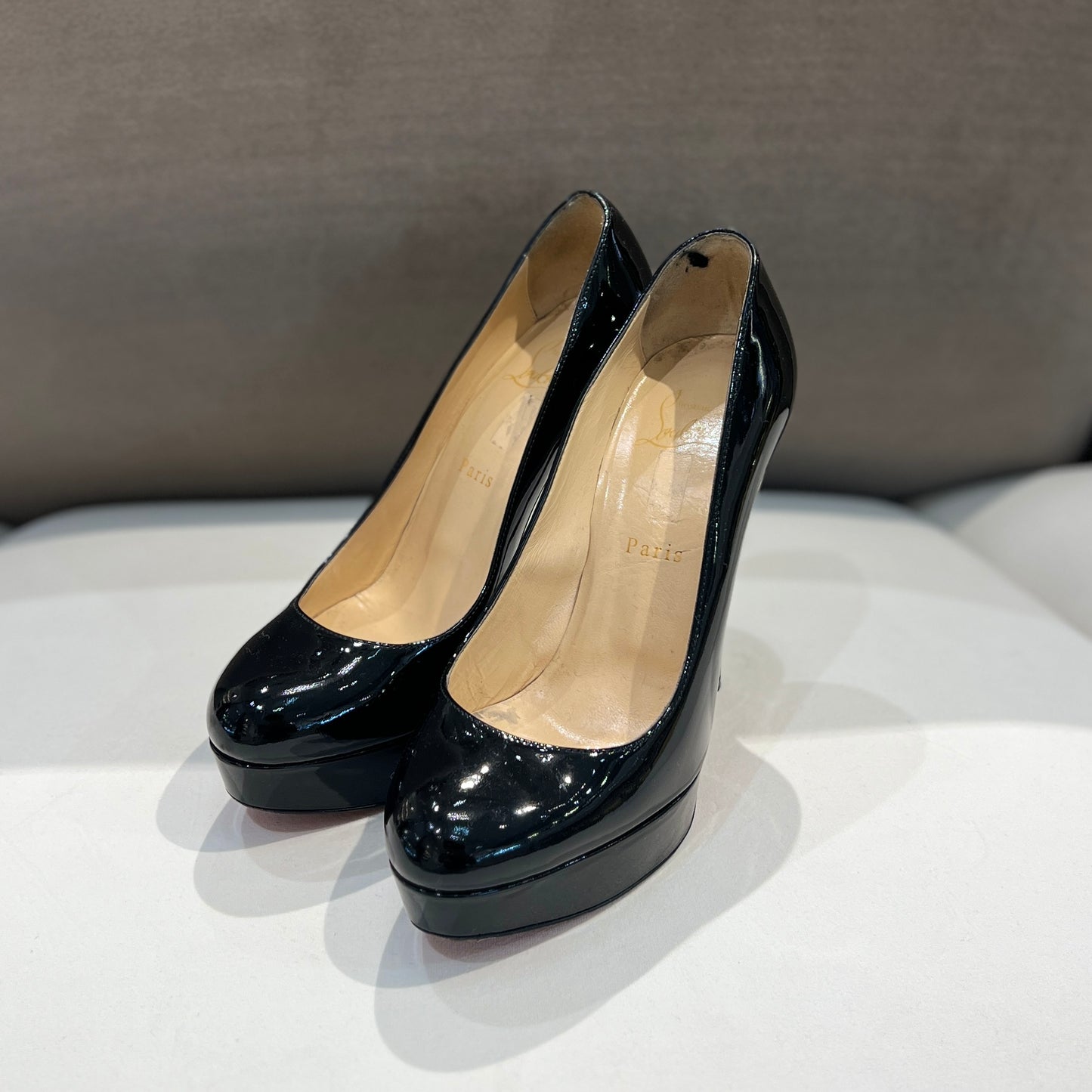 Christian Louboutin Vintage Platform Dolly Pumps (38.5)